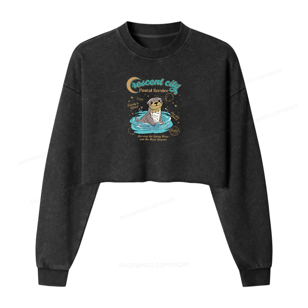 Pagewings Crescent City Postal Service Shirt Sweatshirt