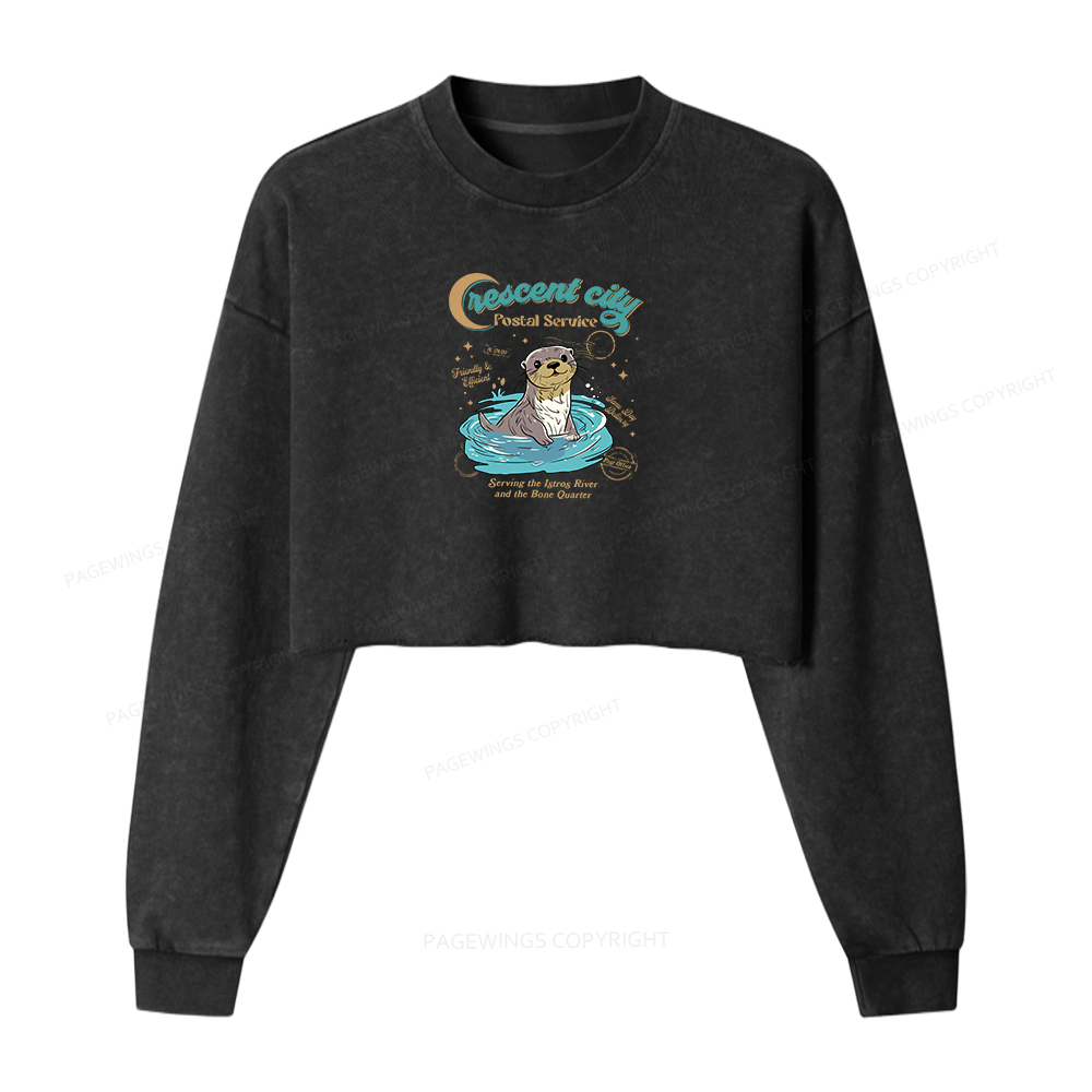 Pagewings Crescent City Postal Service Shirt Sweatshirt
