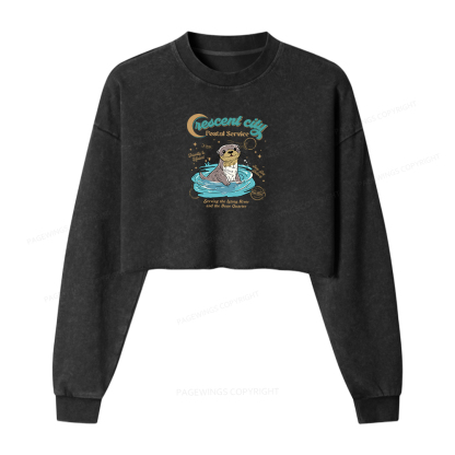 Pagewings Crescent City Postal Service Shirt Sweatshirt
