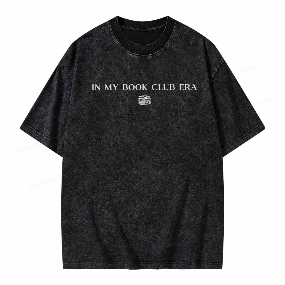 Pagewings Book Club Comfort Colors T-shirt Unisex Washed T-shirt