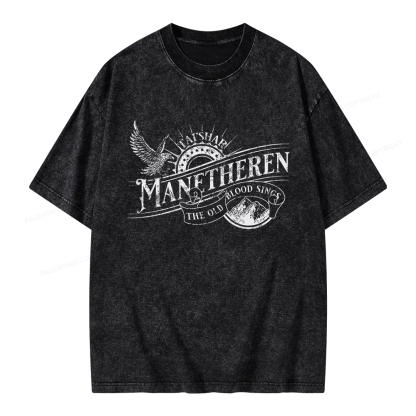 Pagewings Manetheren Unisex Washed T-shirt