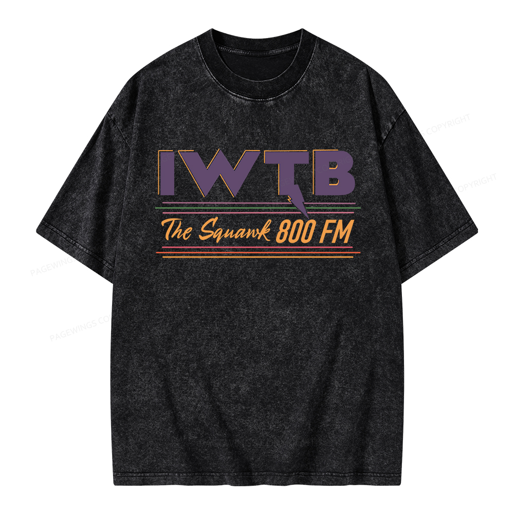 Pagewings I’m With The Banned Unisex Washed T-shirt