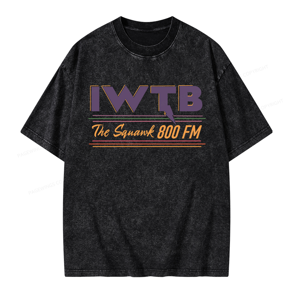 Pagewings I’m With The Banned Unisex Washed T-shirt