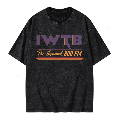 Pagewings I’m With The Banned Unisex Washed T-shirt
