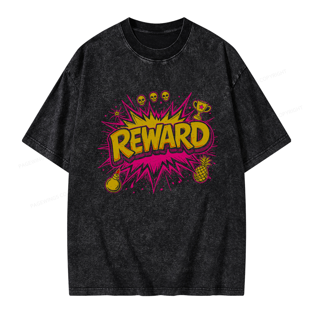 Pagewings Reward Unisex Washed T-shirt