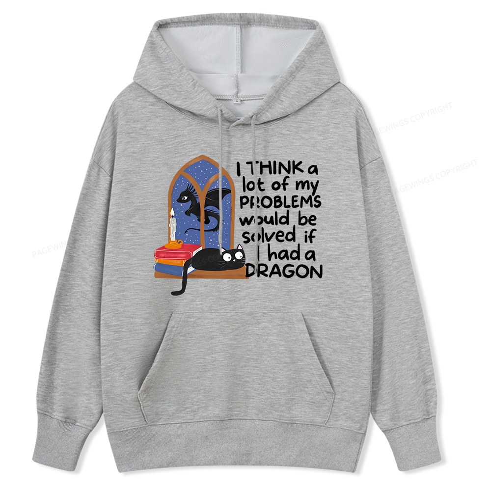 Pagewings If I Had A BookDragon Unisex Classic Hoodie