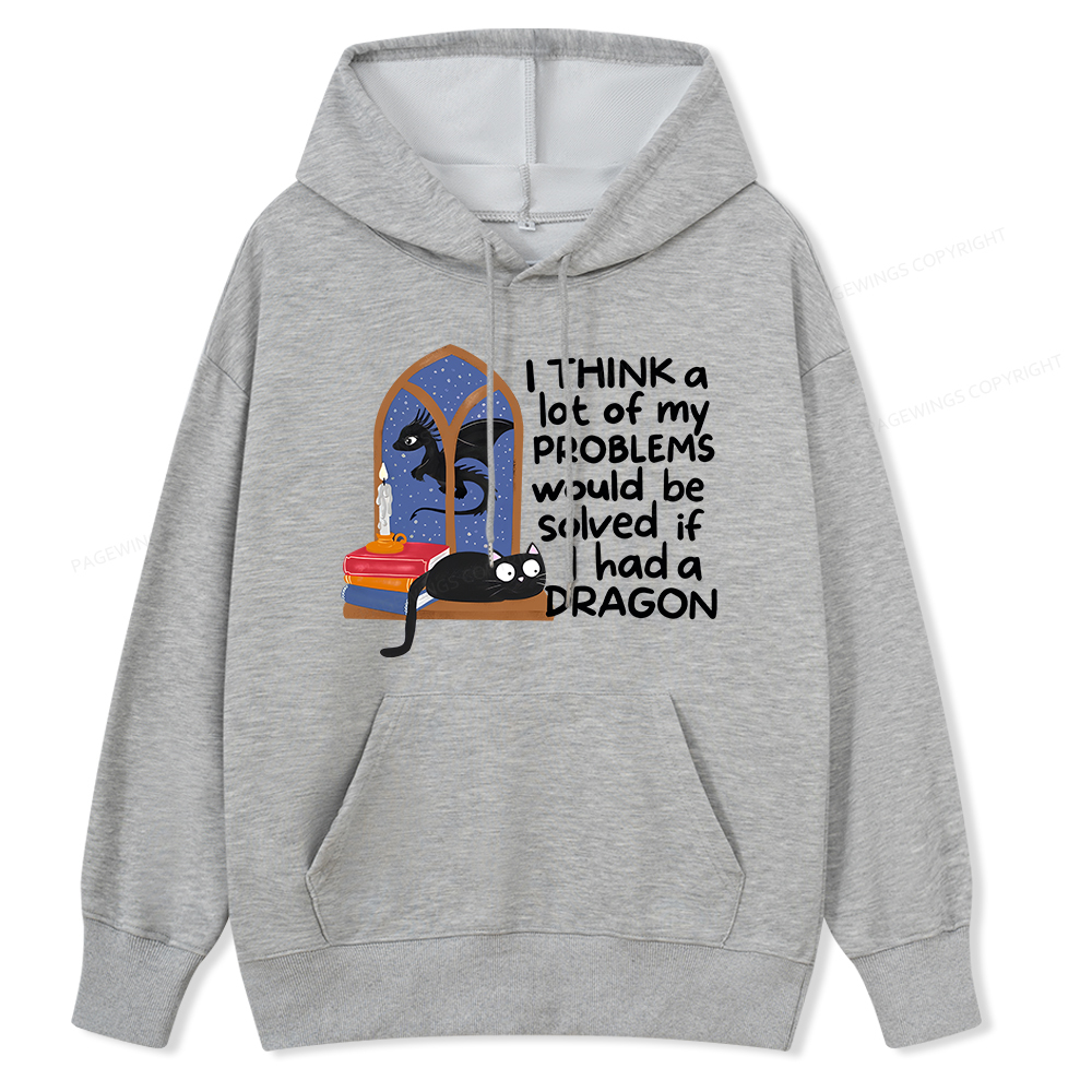 Pagewings If I Had A BookDragon Unisex Classic Hoodie