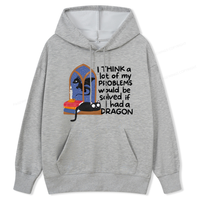 Pagewings If I Had A BookDragon Unisex Classic Hoodie