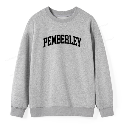 Pagewings Pride and Prejudice Pemberley Bookworm Unisex Classic Sweatshirt