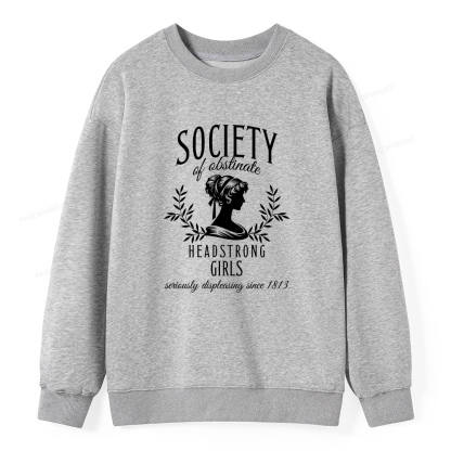 Pagewings Society Of Obstinate Headstrong Girls Unisex Classic Sweatshirt