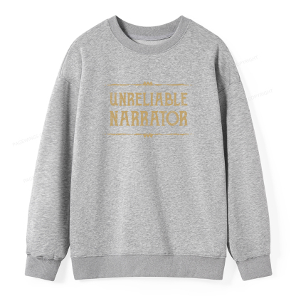 Pagewings Unreliable Narrator Unisex Classic Sweatshirt