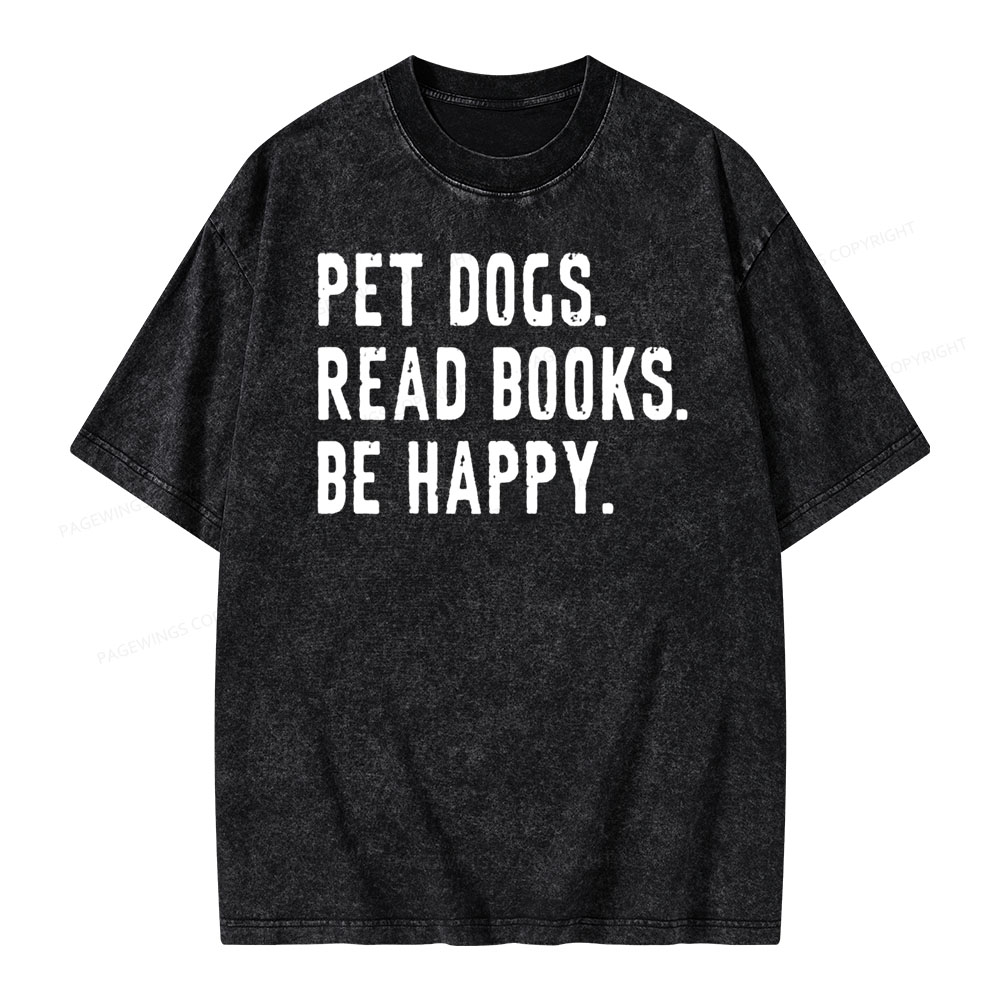 Pagewings Book Sweatshirt, Book Lover Gift Unisex Washed T-shirt