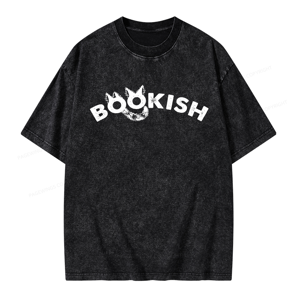 Pagewings Bookish Unisex Washed T-shirt