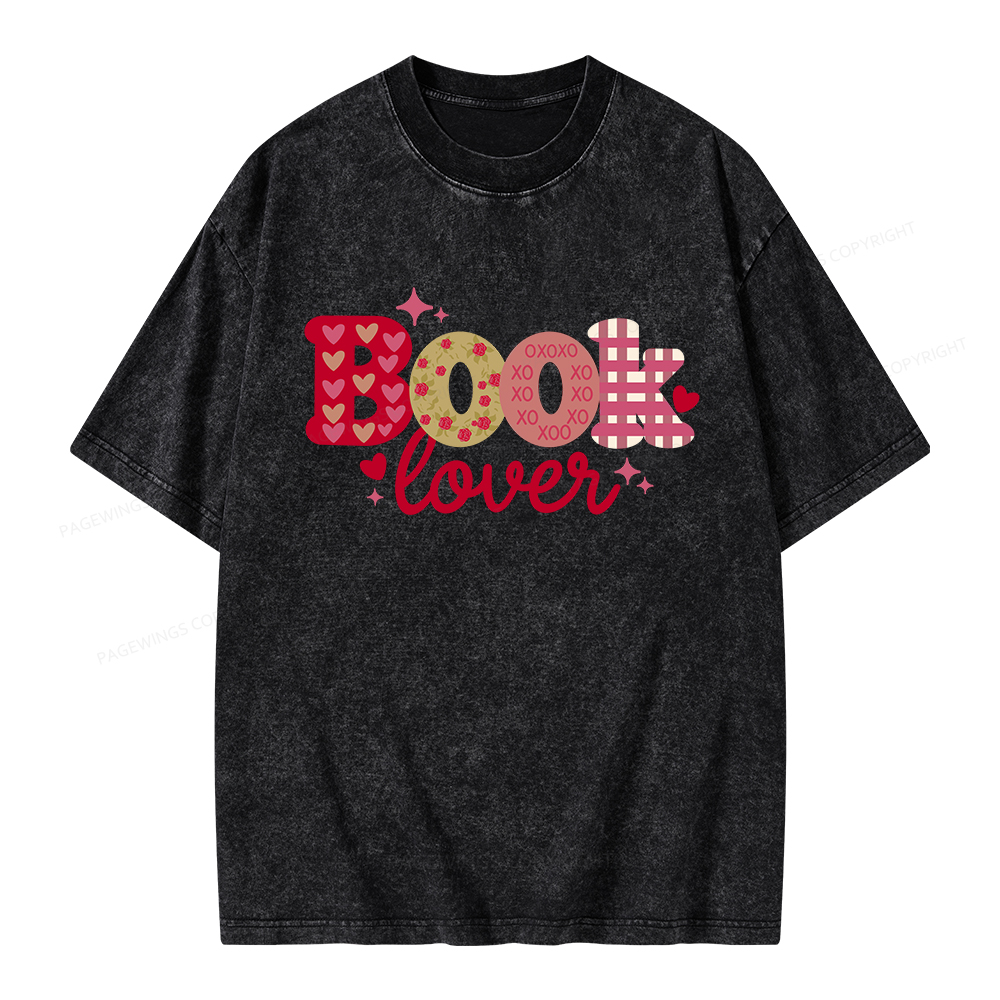 Pagewings Book Lover Unisex Washed T-shirt
