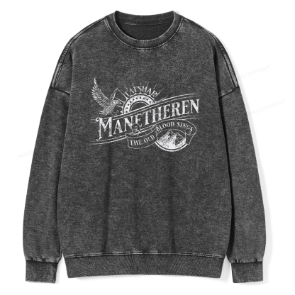 Pagewings Manetheren Unisex Washed Sweatshirt