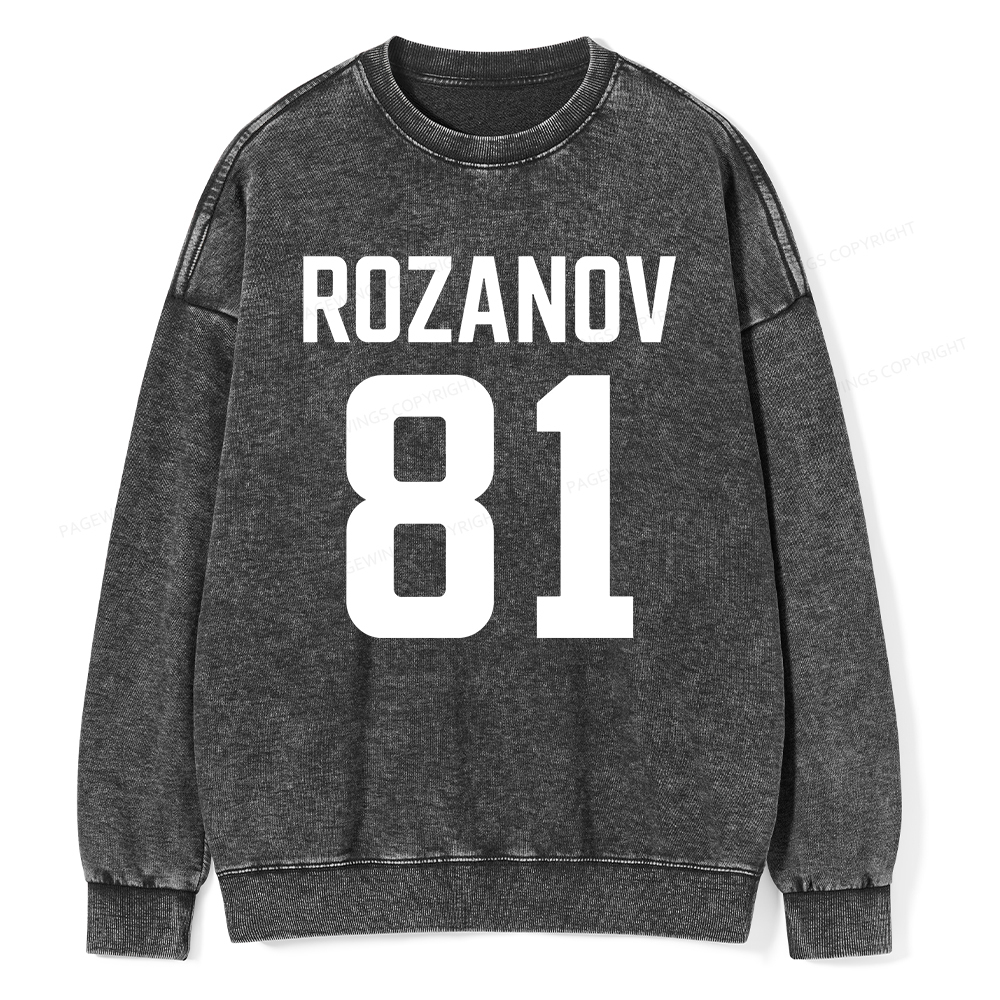 Pagewings Romance Novel Lover Unisex Washed Sweatshirt