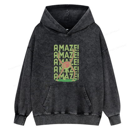 Pagewings Rocky Amaze Unisex Washed Hoodie