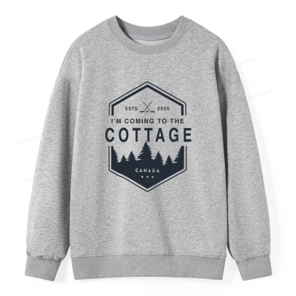 Pagewings Coming To The Cottage Classic Sweatshirt