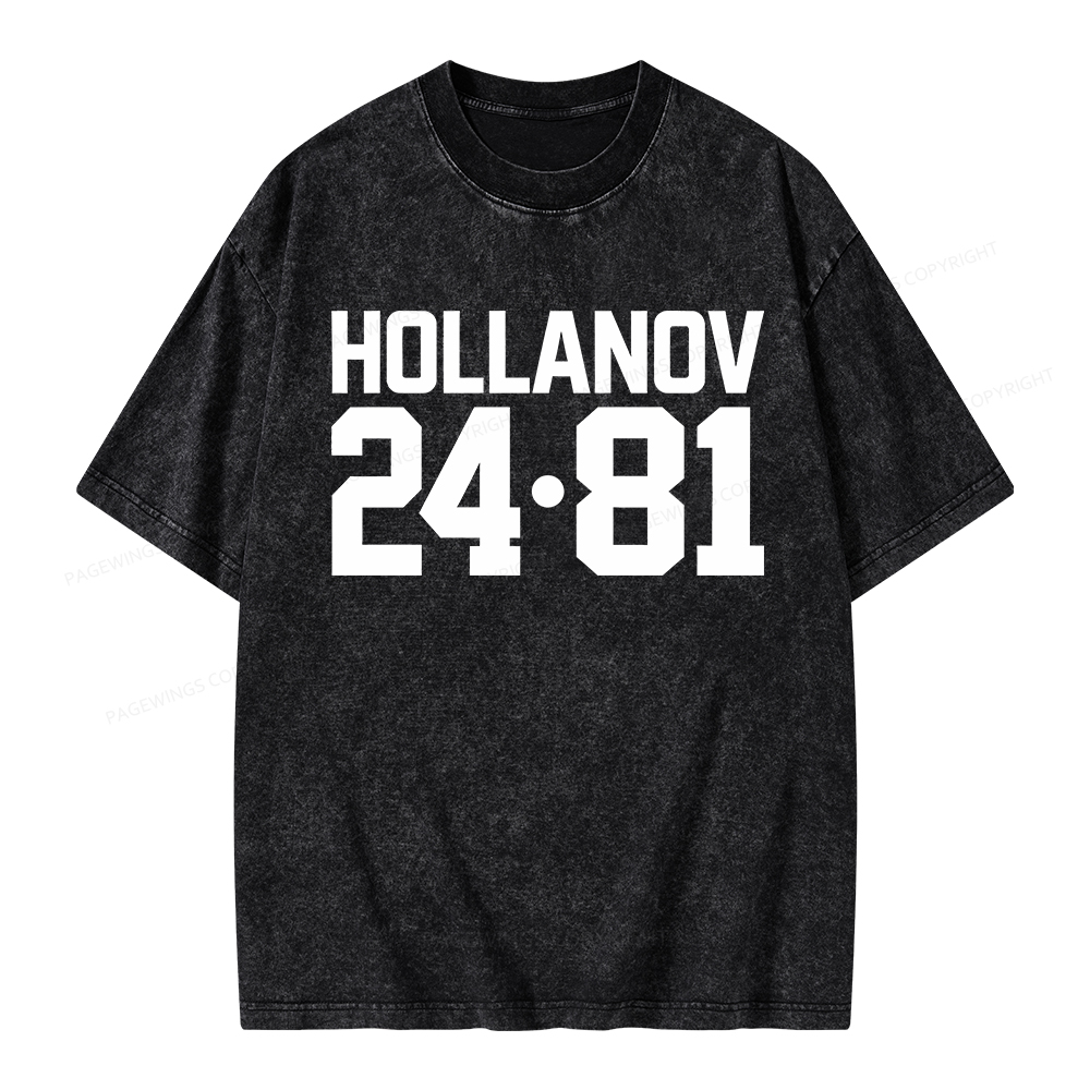 Pagewings Romance Numbers Unisex Washed T-shirt