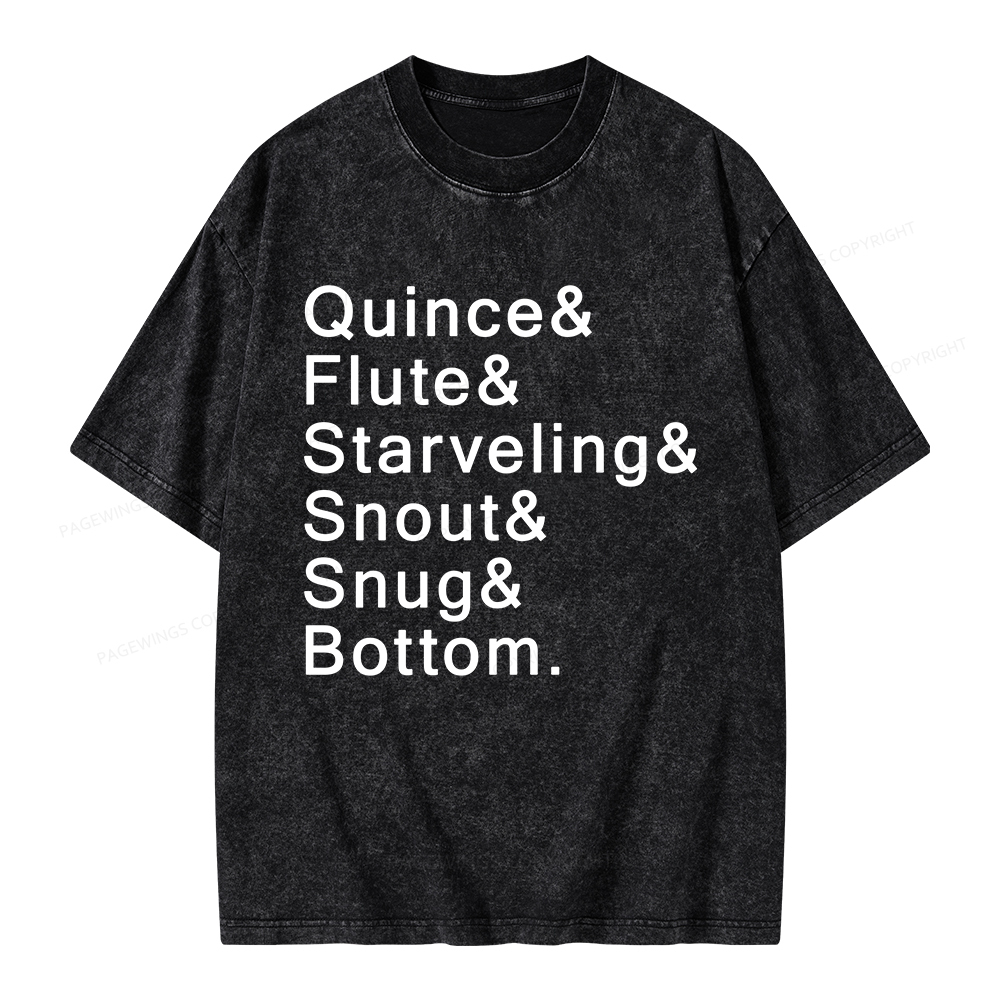 Pagewings The Mechanicals Unisex Washed T-shirt