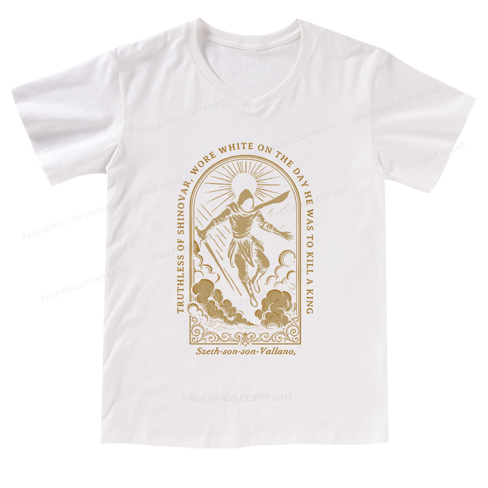 Pagewings Truthless of Shinovar V-neck T-shirt