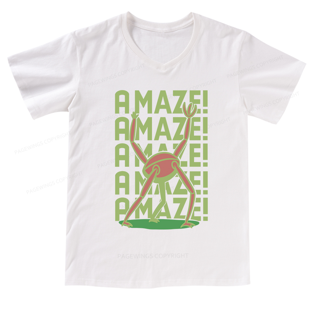 Pagewings Rocky Amaze V-neck T-shirt