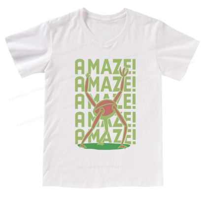 Pagewings Rocky Amaze V-neck T-shirt