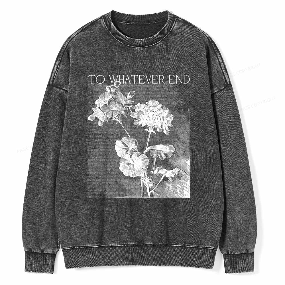 Pagewings TOG Fan Shirt Unisex Washed Sweatshirt