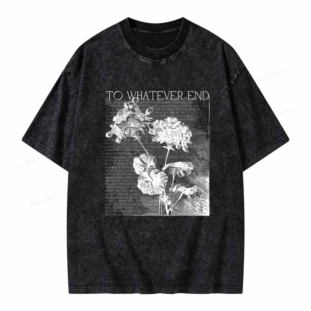 Pagewings TOG Fan Shirt Unisex Washed T-shirt
