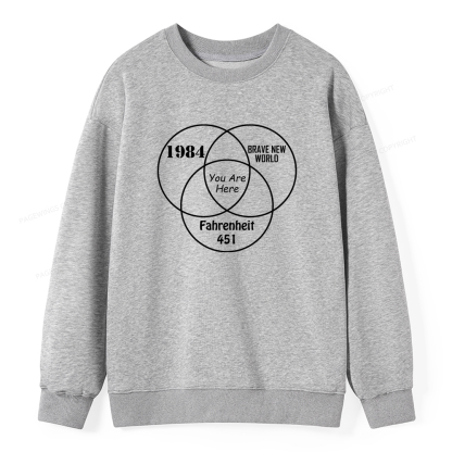 Pagewings I'm With The Banned Unisex Classic Sweatshirt