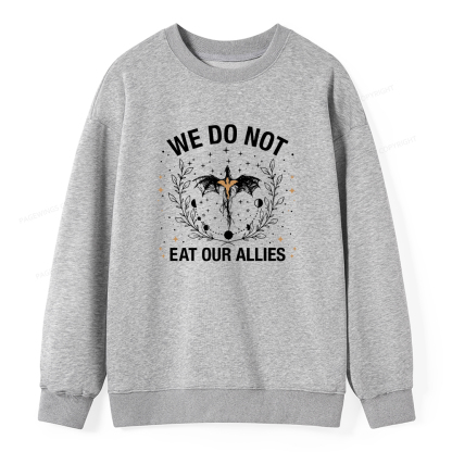 Pagewings We Do Not Eat Our Allies Unisex Classic Sweatshirt