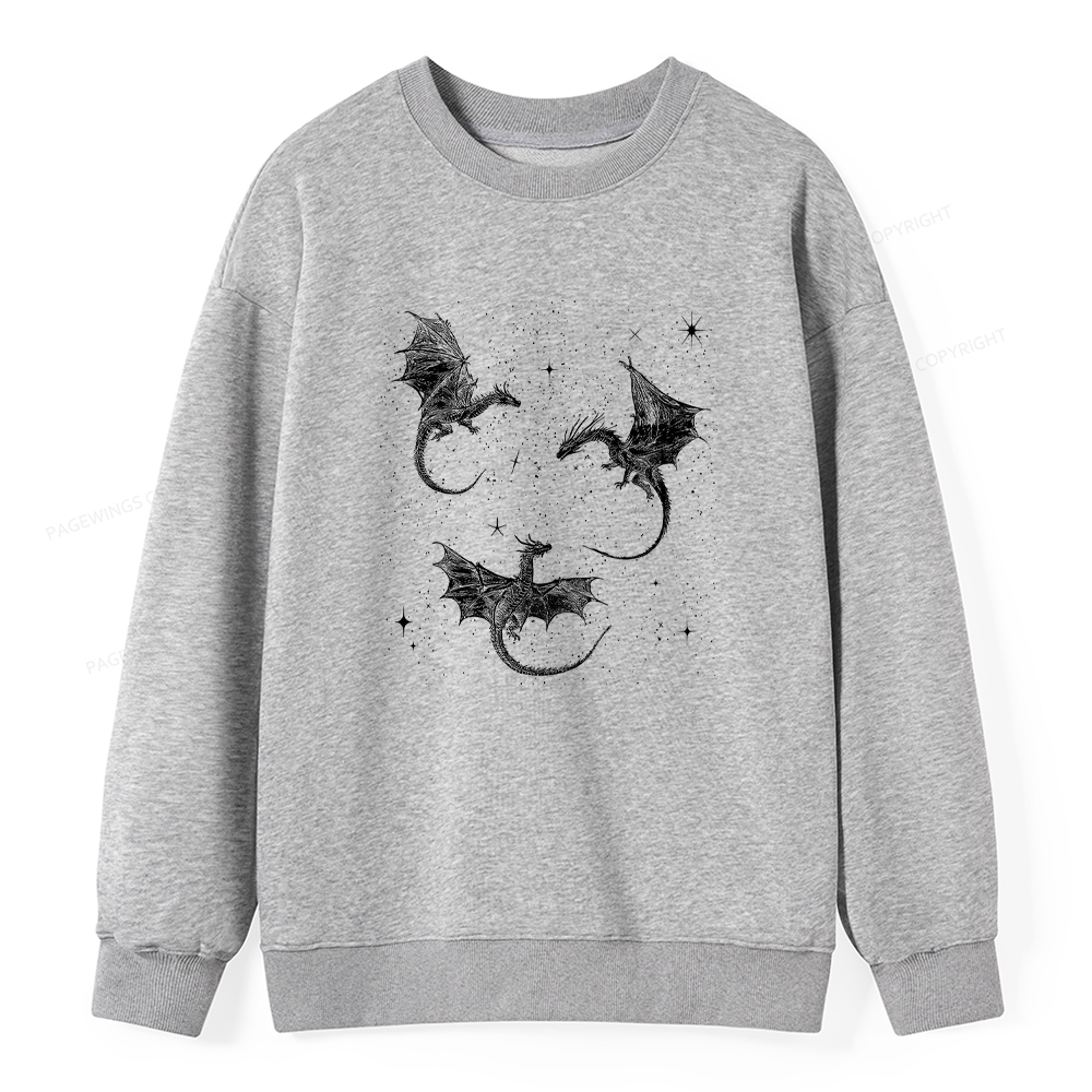 Pagewings Dragon Fantasy Unisex Classic Sweatshirt
