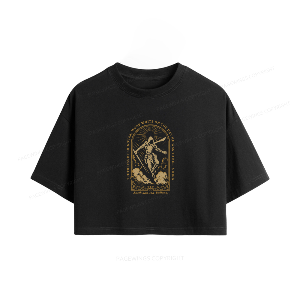Pagewings Truthless of Shinovar Women Crop Tops