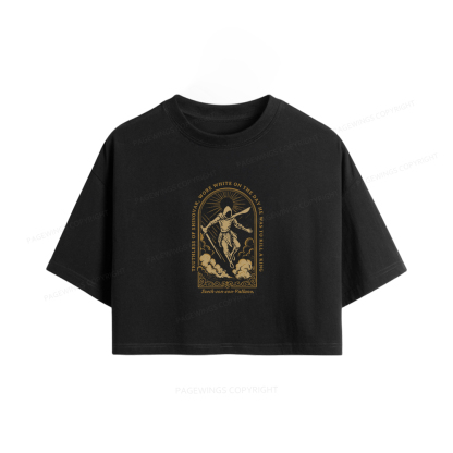 Pagewings Truthless of Shinovar Women Crop Tops