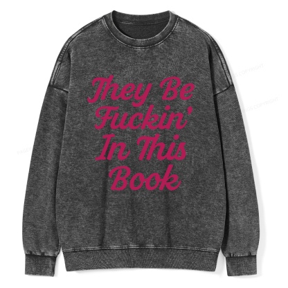 Pagewings Book Lover Washed Sweatshirt