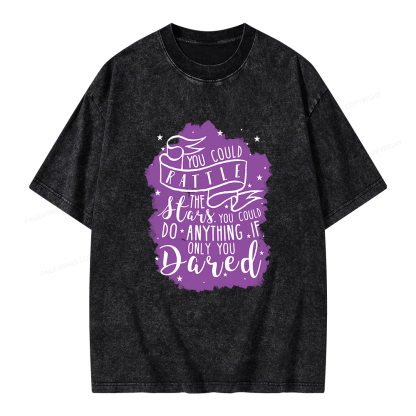 Pagewings Rattle The Stars Unisex Washed T-shirt