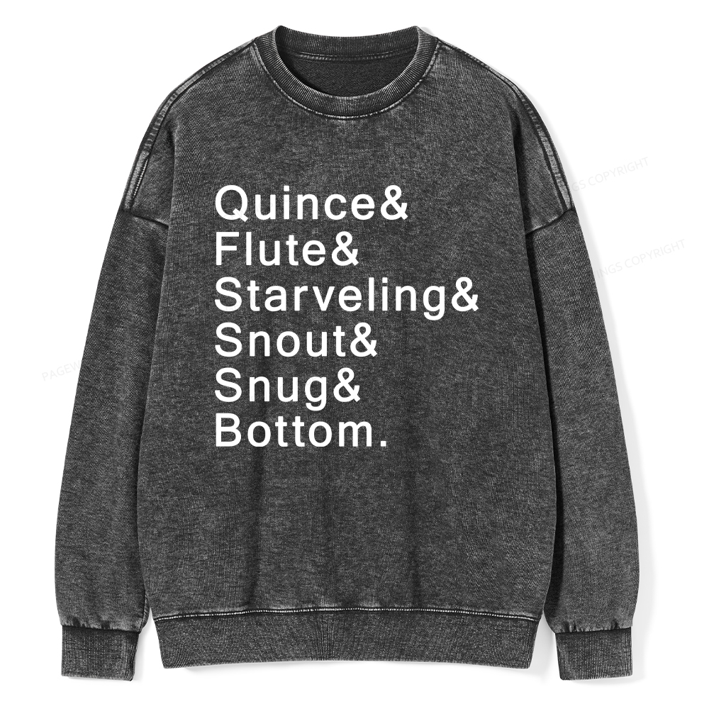 Pagewings The Mechanicals Washed Sweatshirt