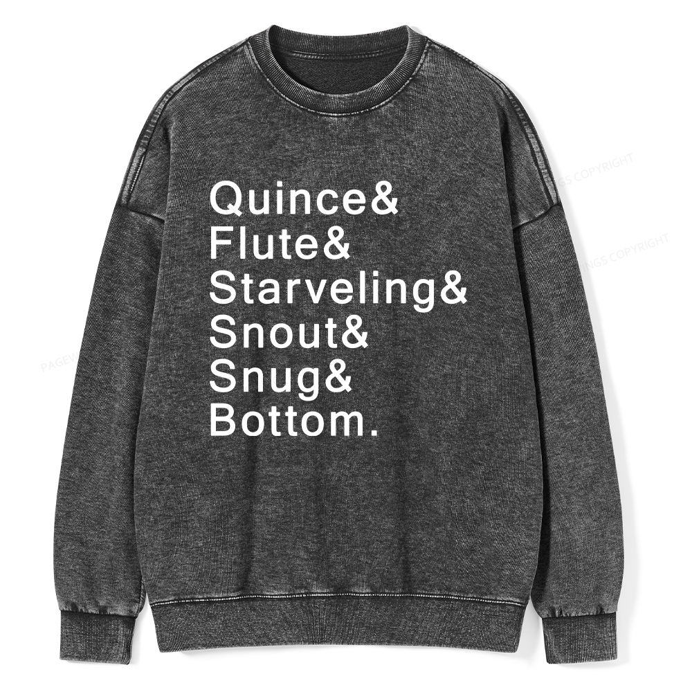 Pagewings The Mechanicals Washed Sweatshirt