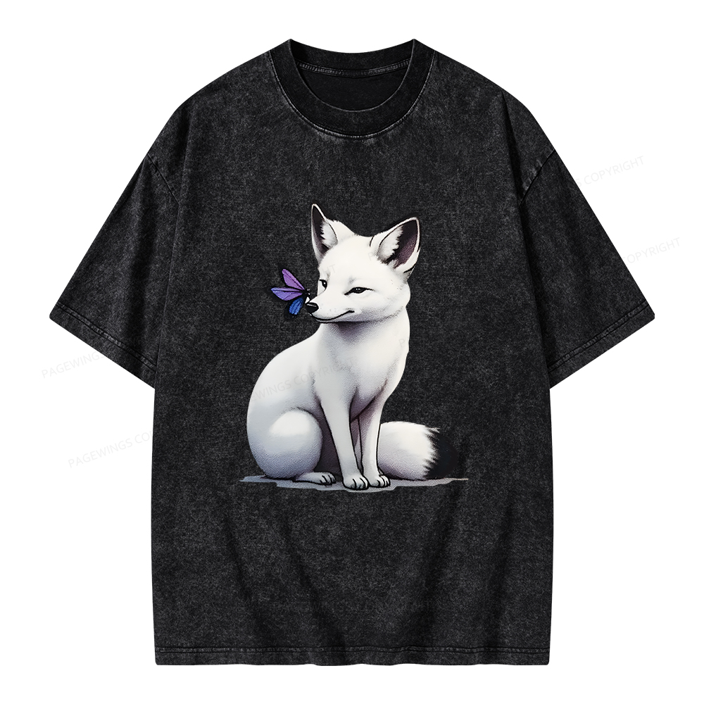 Pagewings Fantasy Book Lover Unisex Washed T-shirt