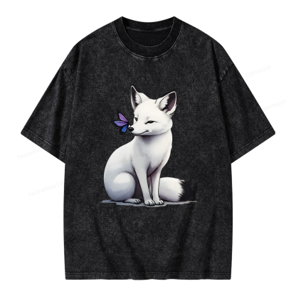 Pagewings Fantasy Book Lover Unisex Washed T-shirt