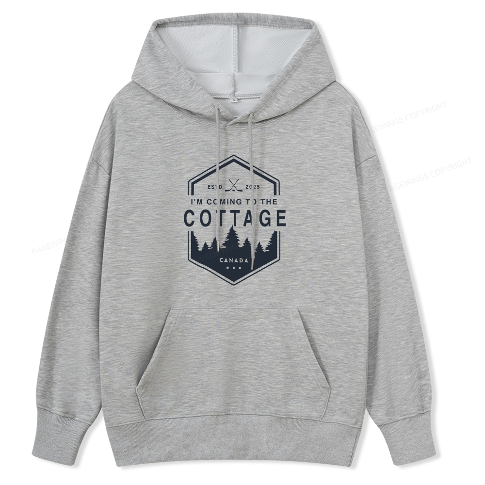 Pagewings Coming To The Cottage Unisex Classic Hoodie