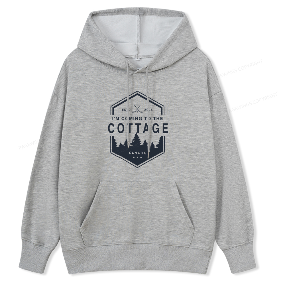 Pagewings Coming To The Cottage Unisex Classic Hoodie