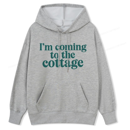 Pagewings I'm Coming To The Cottage Unisex Classic Hoodie