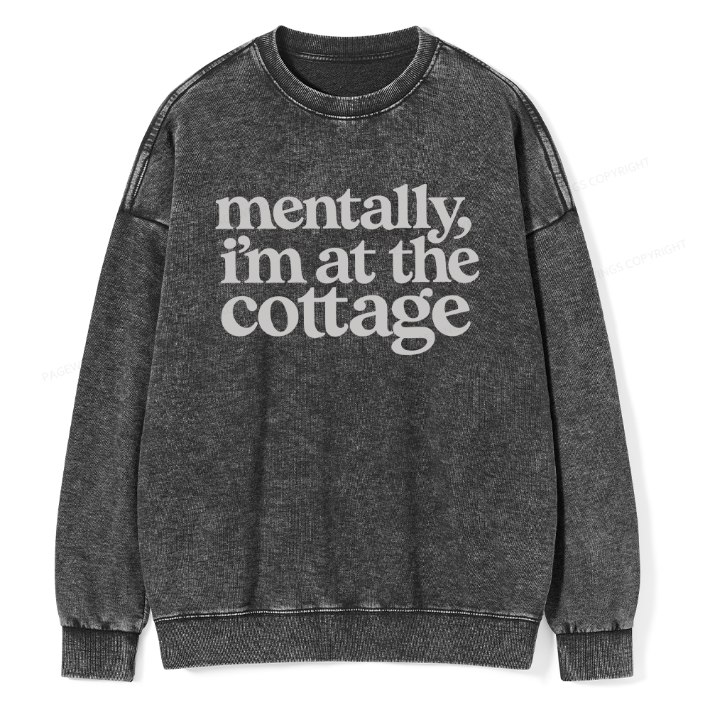 Pagewings At The Cottage Washed Sweatshirt