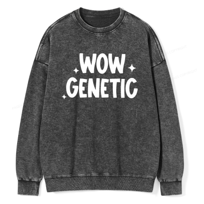 Pagewings Wow Genetic Washed Sweatshirt