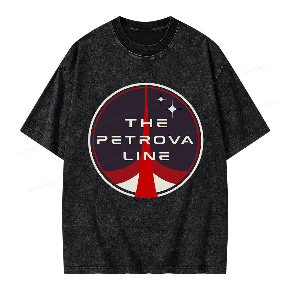 Pagewings The Petrova Line Unisex Washed T-shirt