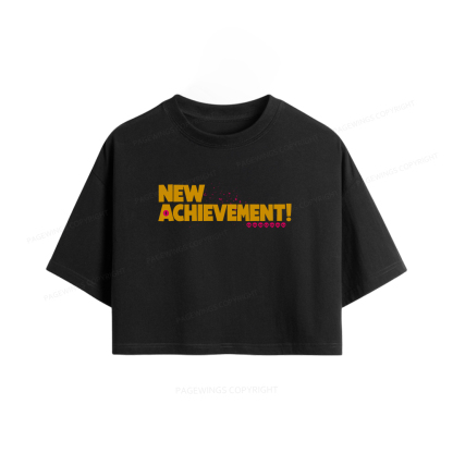 Pagewings New Achievement Women Crop Tops