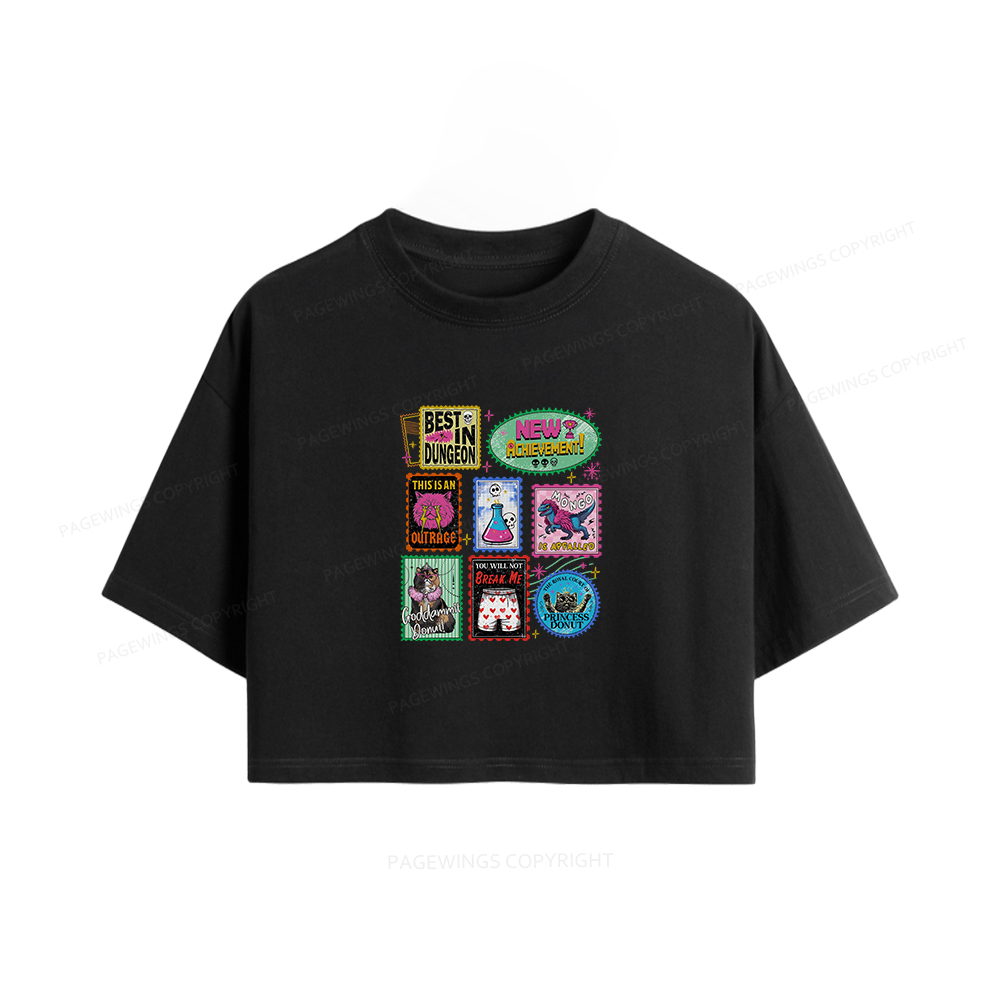 Pagewings New Achievement Women Crop Tops