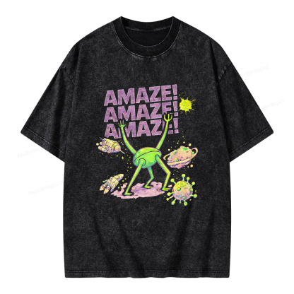Pagewings Amaze Unisex Washed T-shirt