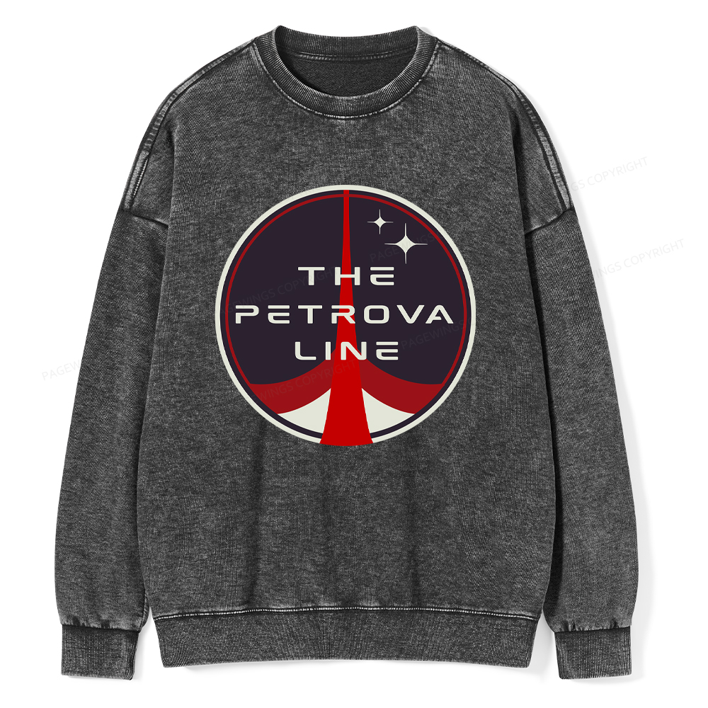 Pagewings The Petrova Line Unisex Washed Sweatshirt